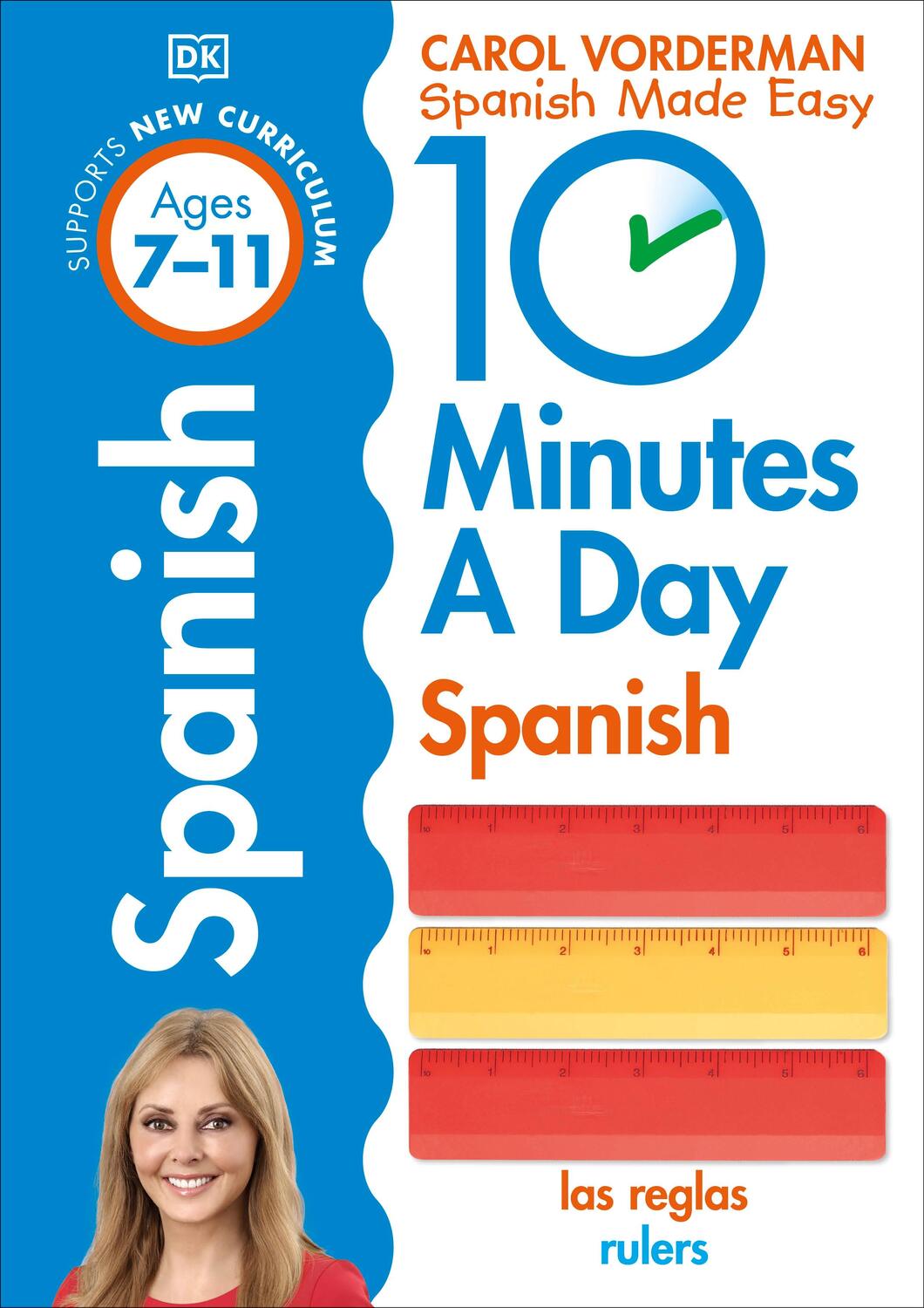 Cover: 9780241225325 | 10 Minutes A Day Spanish, Ages 7-11 (Key Stage 2) | Carol Vorderman