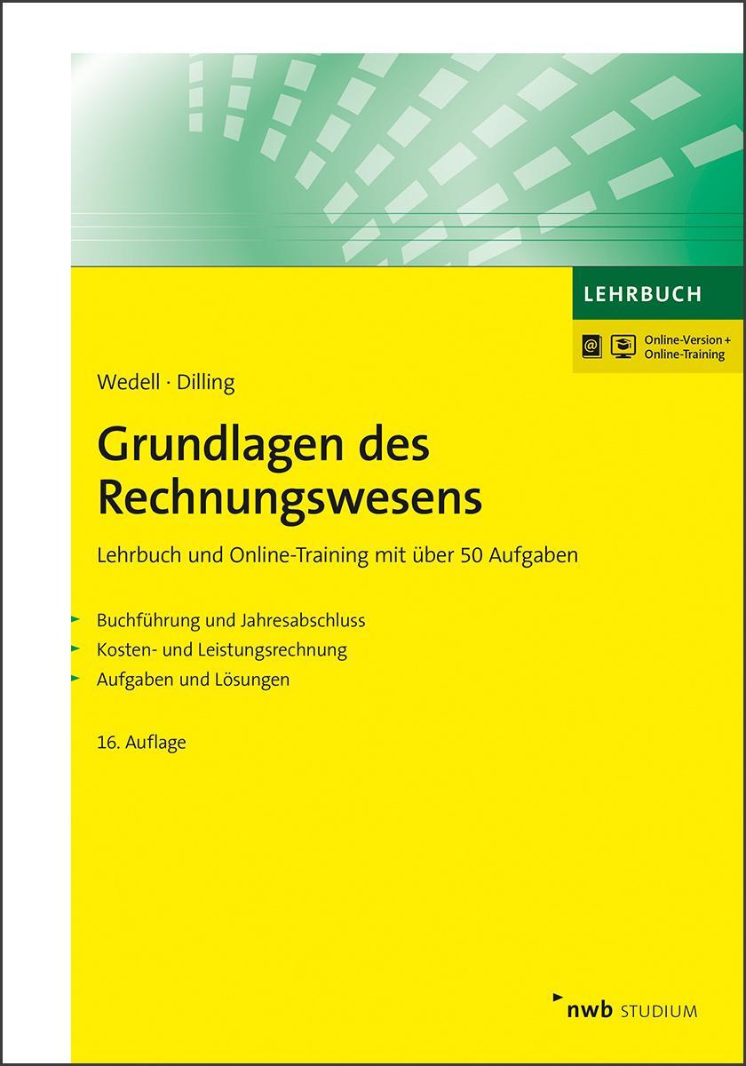 Cover: 9783482547867 | Grundlagen des Rechnungswesens | Harald Wedell (u. a.) | Bundle | 2018