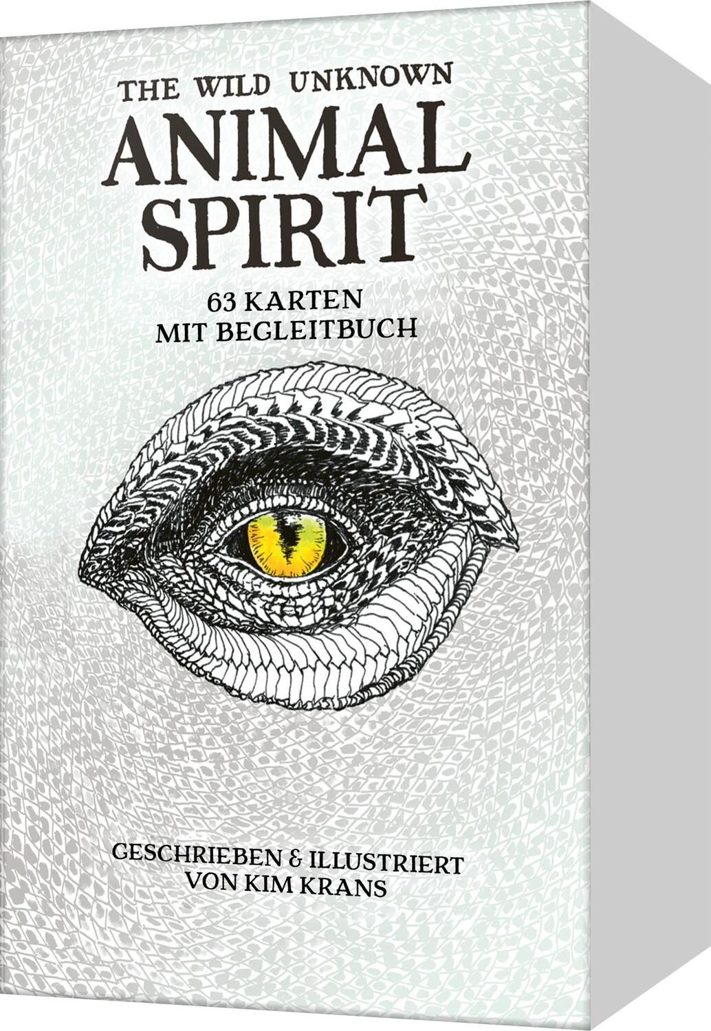 Cover: 9783747403648 | The Wild Unknown Animal Spirit | 63 Karten mit Begleitbuch | Kim Krans