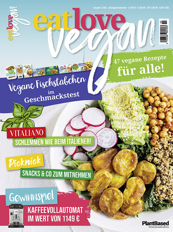 Cover: 9783966647649 | Eat Love Vegan 3-2022 Juli/August/September: Das Magazin - 47...