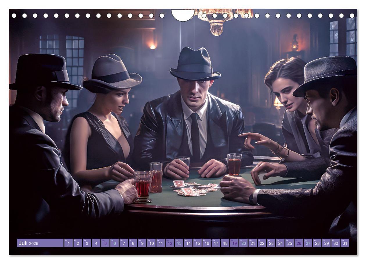 Bild: 9783383850967 | Die Welt der Pokerspieler (Wandkalender 2025 DIN A4 quer), CALVENDO...