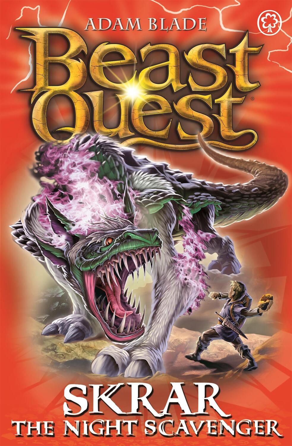 Cover: 9781408343296 | Beast Quest: Skrar the Night Scavenger | Series 21 Book 2 | Adam Blade