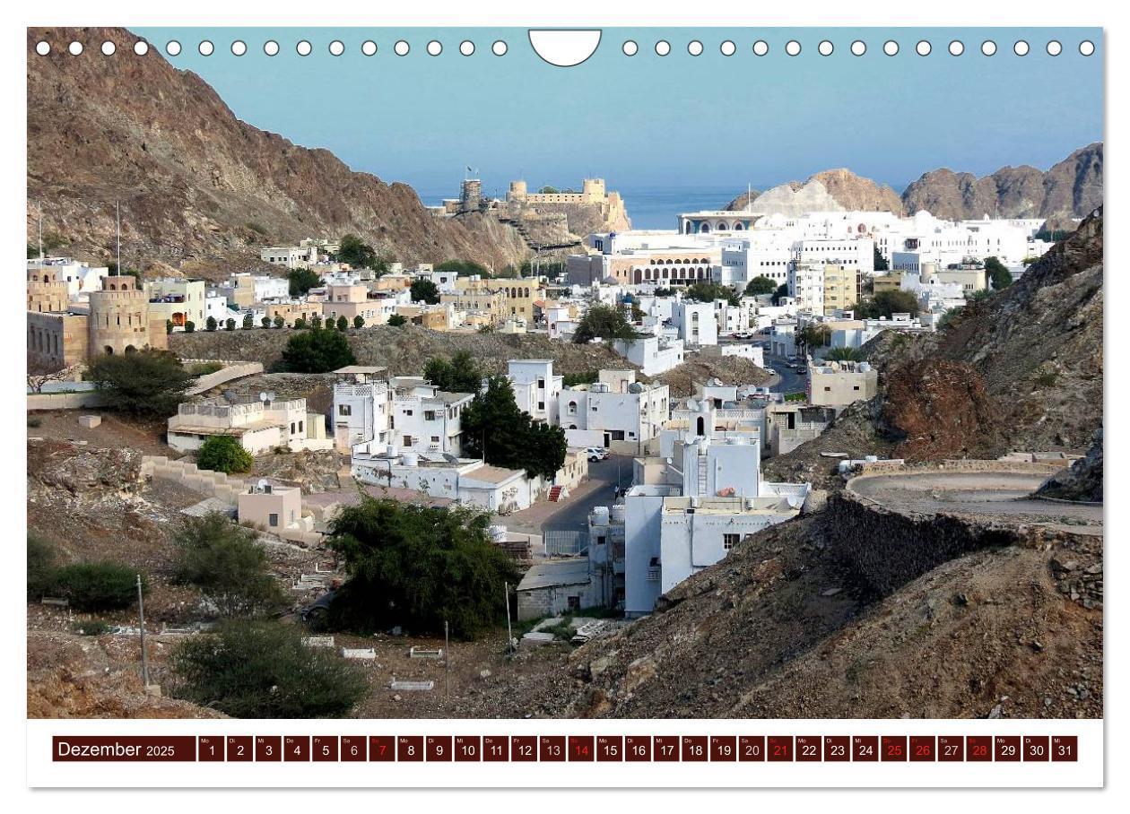 Bild: 9783435720316 | Oman (Wandkalender 2025 DIN A4 quer), CALVENDO Monatskalender | Dürr