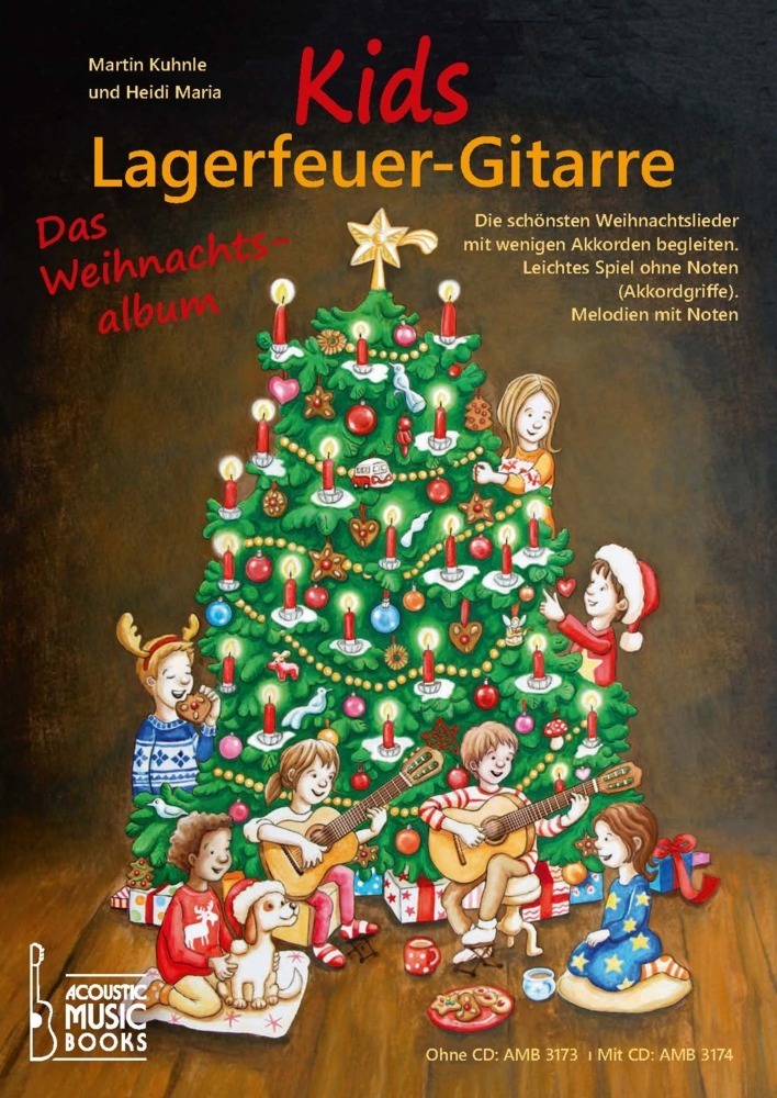 Cover: 9783869473734 | Kids Lagerfeuer-Gitarre. Das Weihnachtsalbum. Ohne CD | Kuhnle (u. a.)