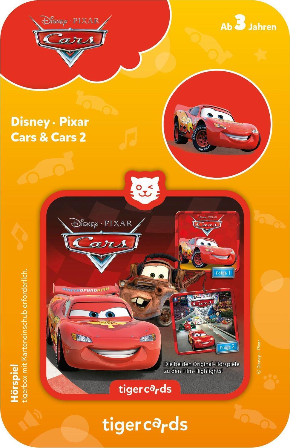 Bild: 4260535485017 | tigercard - Disney - Cars 1 / Cars 2 | Stück | Deutsch | 2021
