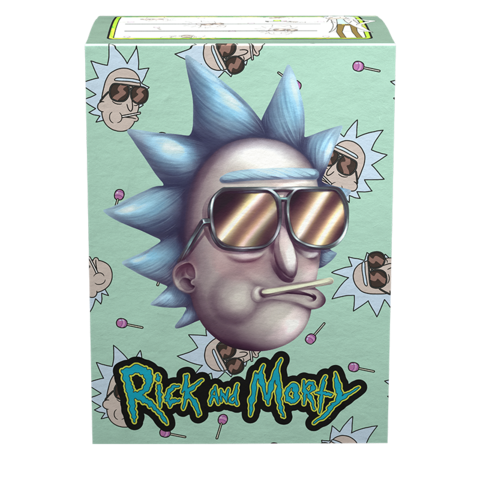 Cover: 5706569160746 | WB100 Brushed Art - Rick and Morty - Cool Rick | Dragon Shield!