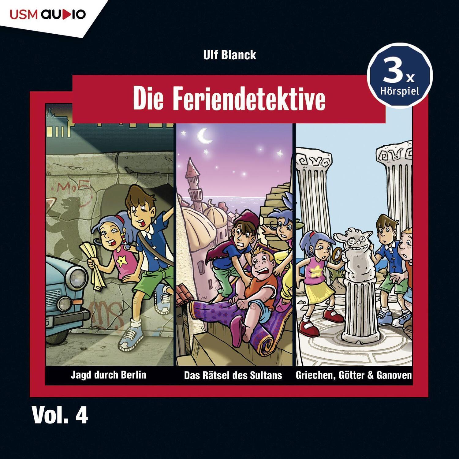 Cover: 9783803239167 | Die Feriendetektive 3-er Hörbox 04 | Ulf Blanck | Audio-CD | Jewelcase