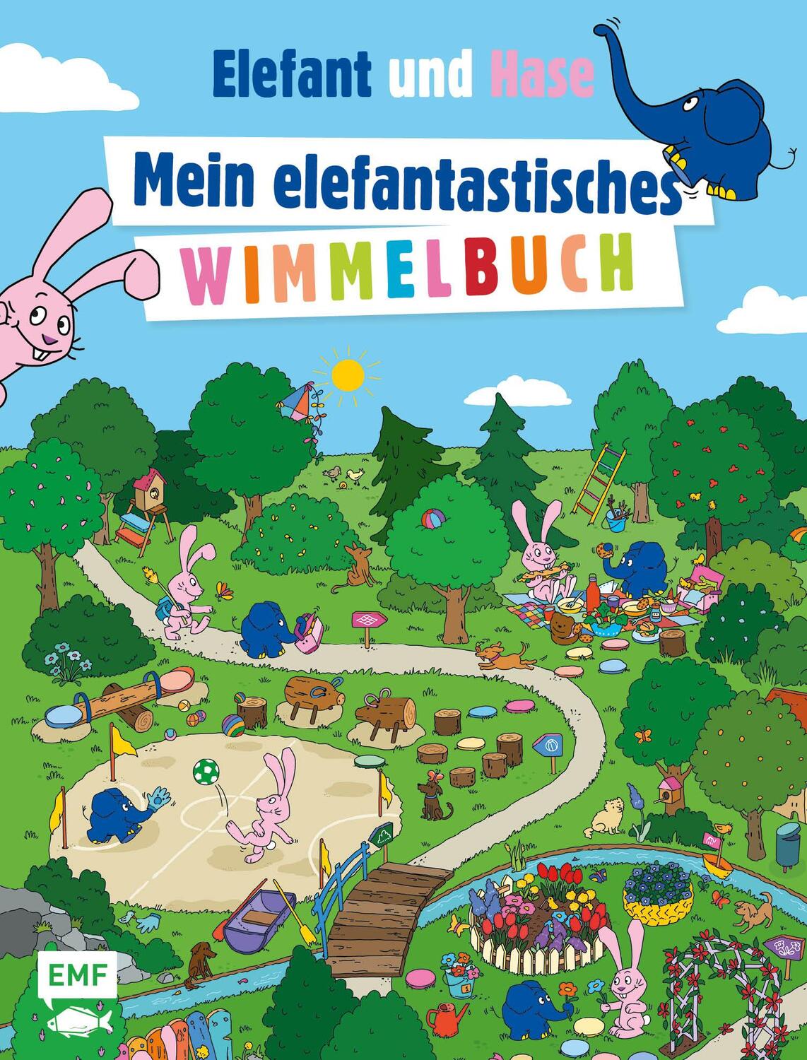 Cover: 9783745923322 | Die Sendung mit dem Elefanten - Mein elefantastisches Wimmelbuch