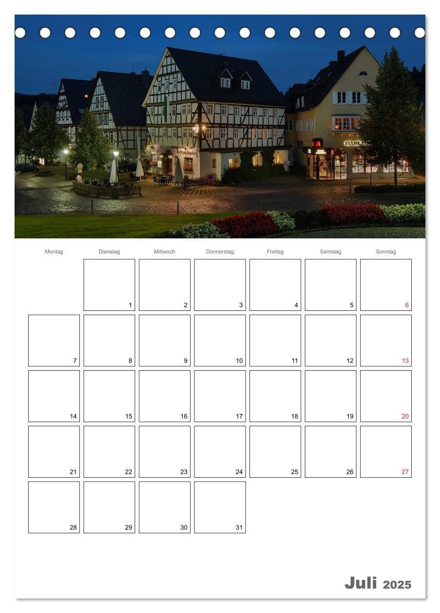 Bild: 9783457019146 | Das Siegerland (Tischkalender 2025 DIN A5 hoch), CALVENDO...