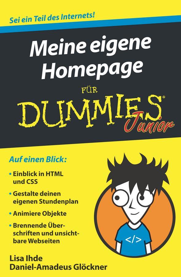 Cover: 9783527714032 | Meine eigene Homepage für Dummies Junior | Lisa Ihde (u. a.) | Buch