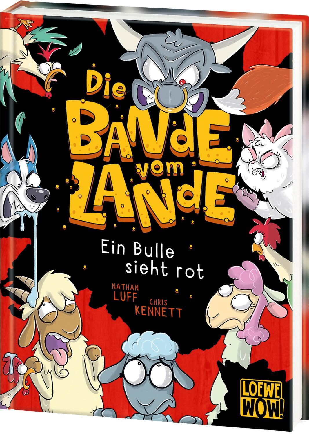 Cover: 9783743216419 | Die Bande vom Lande (Band 2) - Ein Bulle sieht rot | Nathan Luff