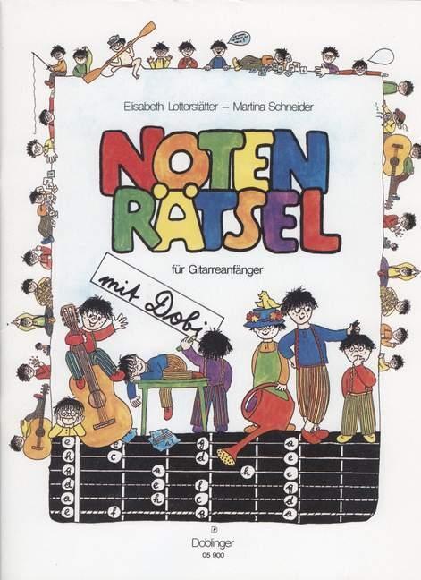 Cover: 9790012178033 | NOTENRÄTSEL für Gitarreanfänger | Elisabeth Lotterstätter (u. a.)