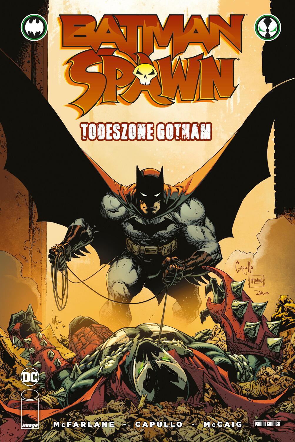 Cover: 9783741633515 | Batman/Spawn: Todeszone Gotham | Bd. 1 | Greg Capullo (u. a.) | Buch