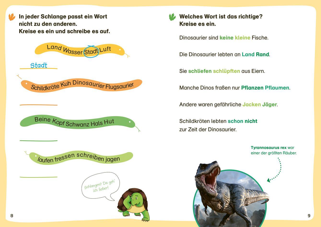 Bild: 9783788676896 | WAS IST WAS Erstes Lesen. Leserätsel Dinosaurier. | Christina Braun