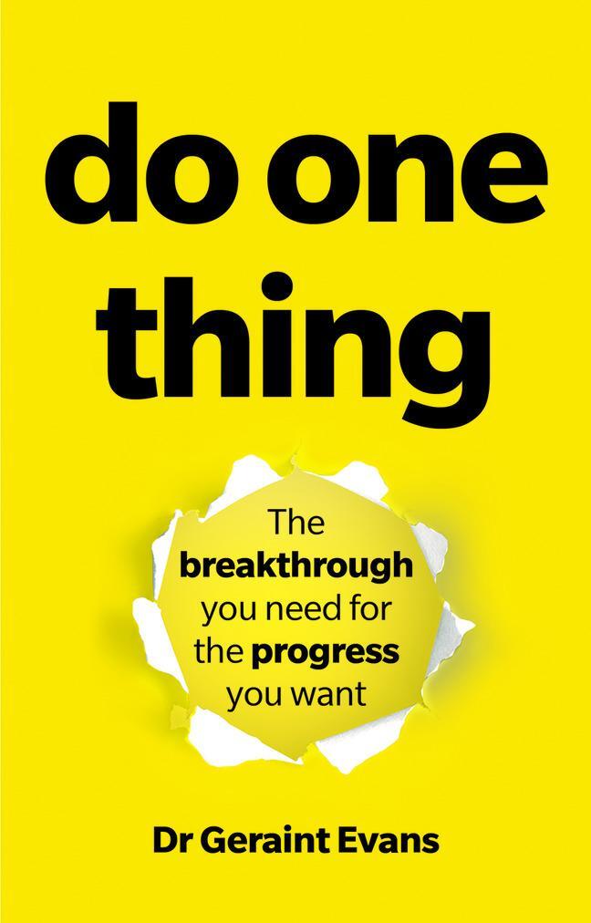 Cover: 9781292338217 | Do One Thing | The breakthrough you need for the progress you want