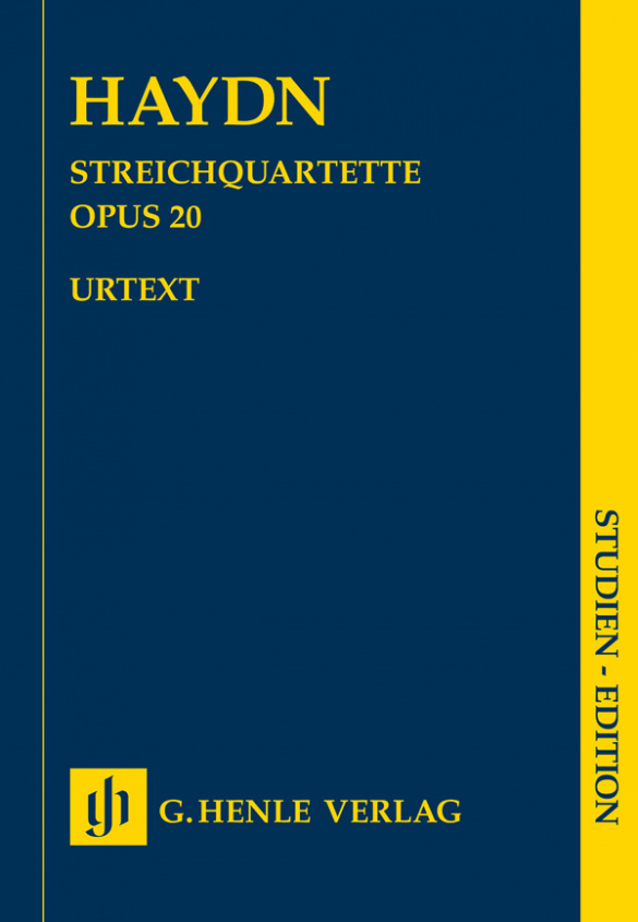 Cover: 9790201892085 | Streichquartette Op.20 | Henle Urtext Editions | G. Henle Verlag