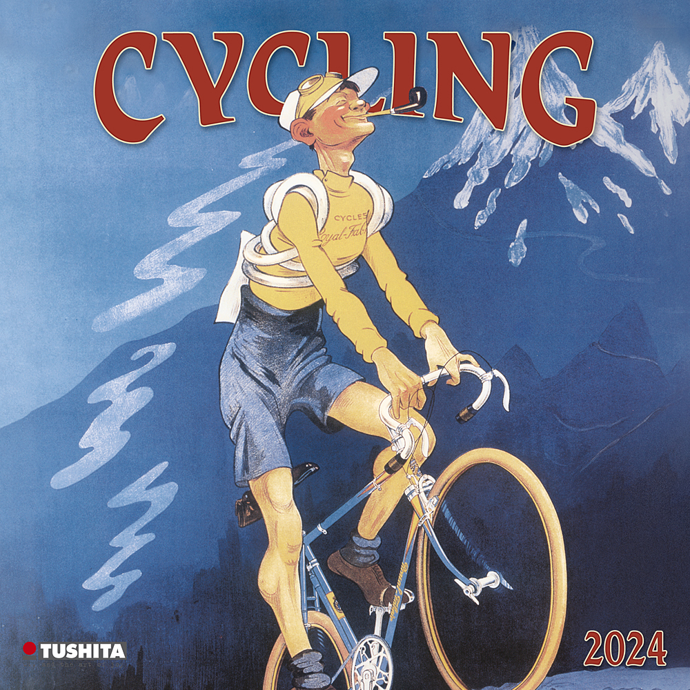 Cover: 9783959292344 | Cycling through History 2024 | Kalender 2024 | Kalender | Drahtheftung