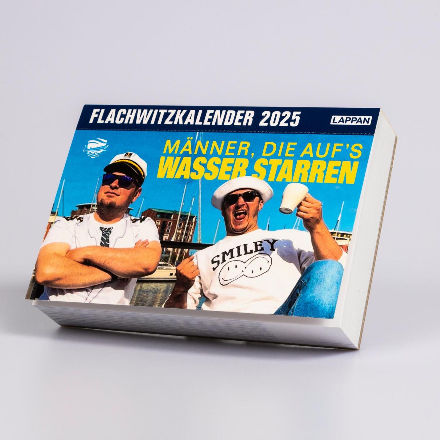 Bild: 9783830321996 | Männer die aufs Wasser starren - Flachwitzkalender 2025 | starren