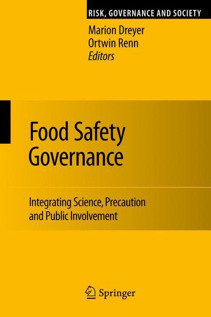 Cover: 9783540693086 | Food Safety Governance | Ortwin Renn (u. a.) | Buch | Englisch | 2009