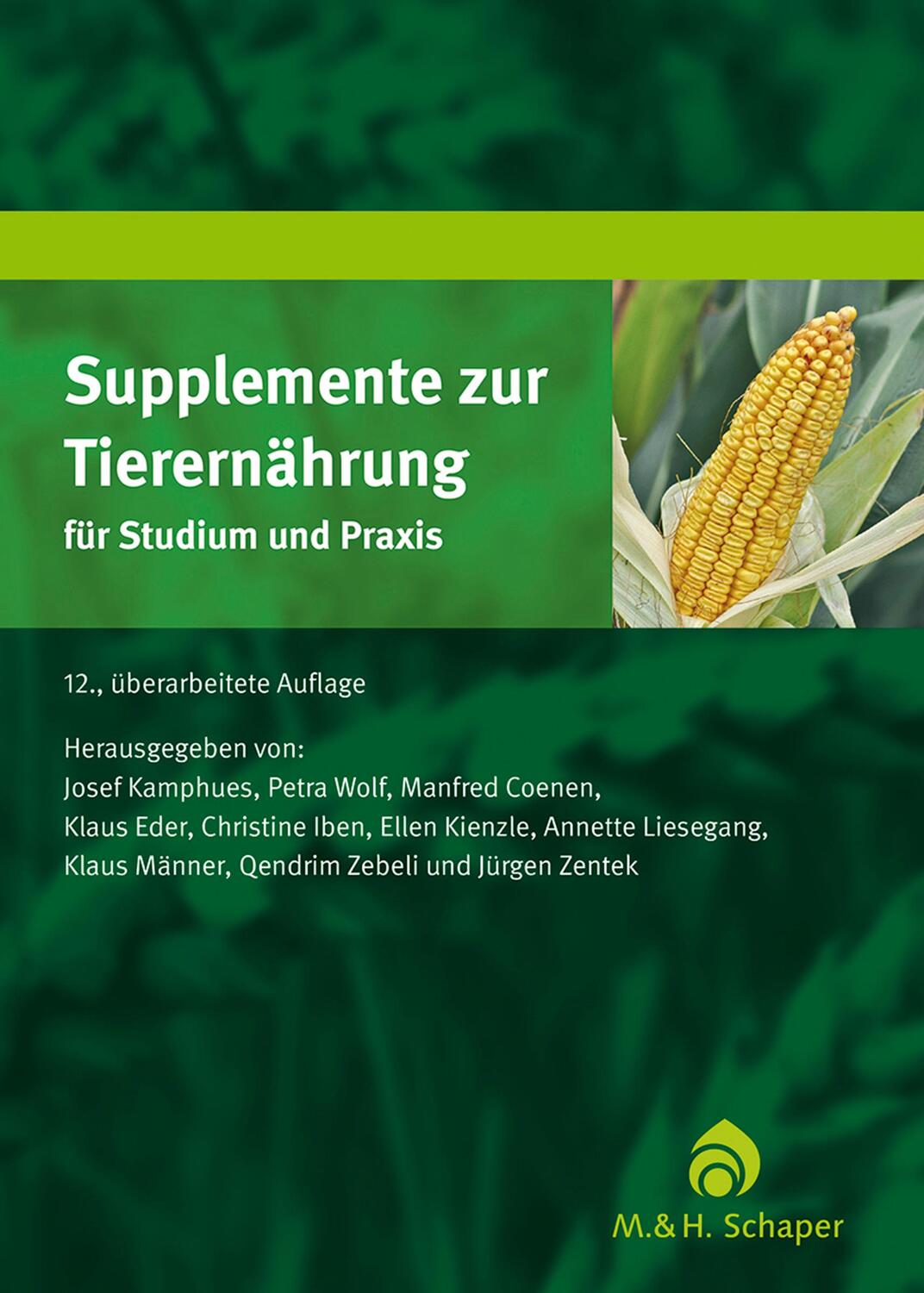 Cover: 9783794402403 | Supplemente zur Tierernährung für Studium und Praxis | Josef Kamphues