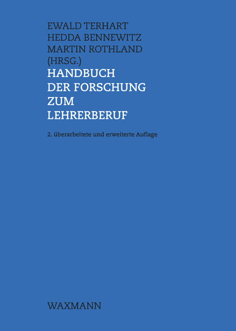 Cover: 9783830930754 | Handbuch der Forschung zum Lehrerberuf | Hedda Bennewitz (u. a.)
