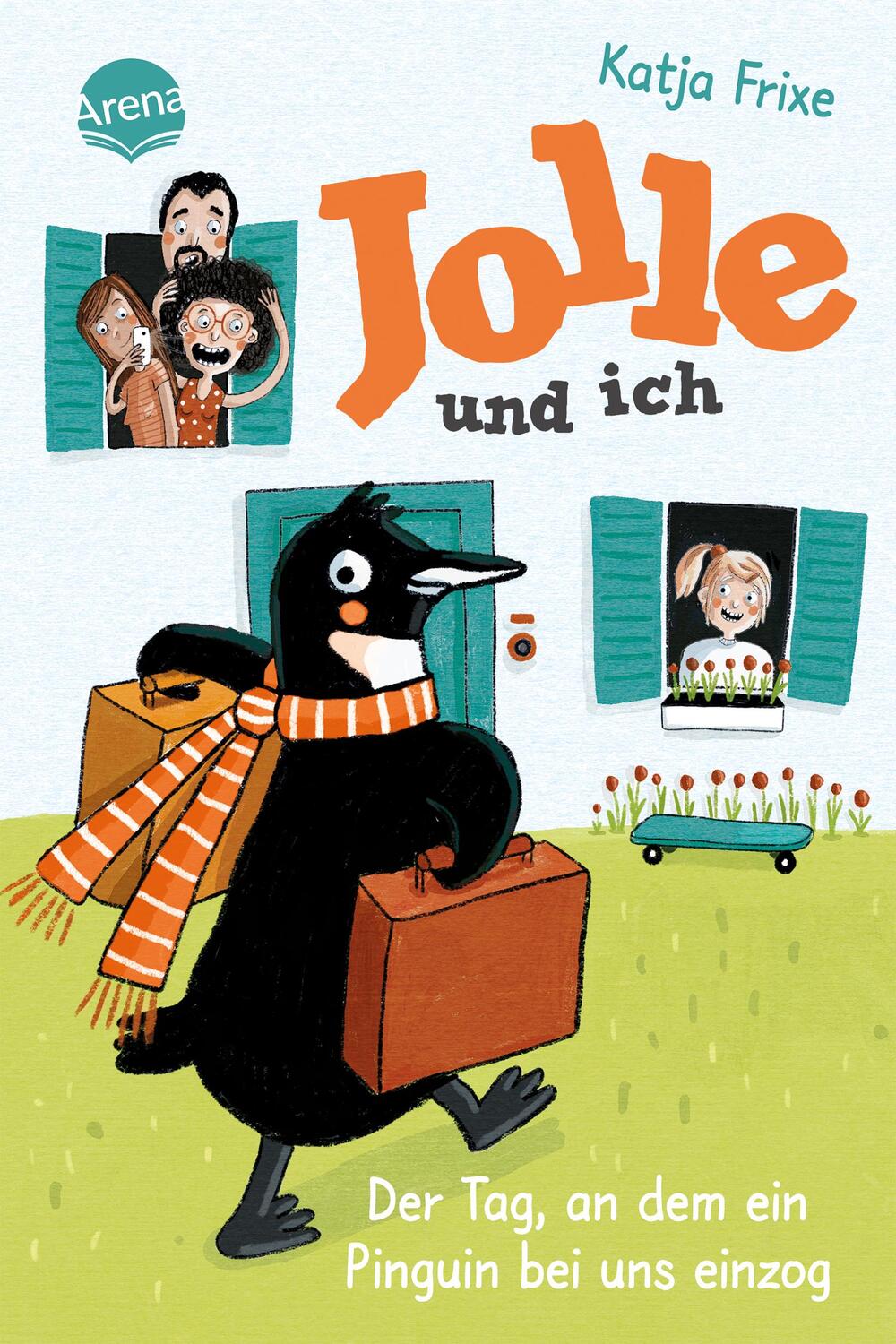 Cover: 9783401606309 | Jolle und ich (1). Der Tag, an dem ein Pinguin bei uns einzog | Frixe