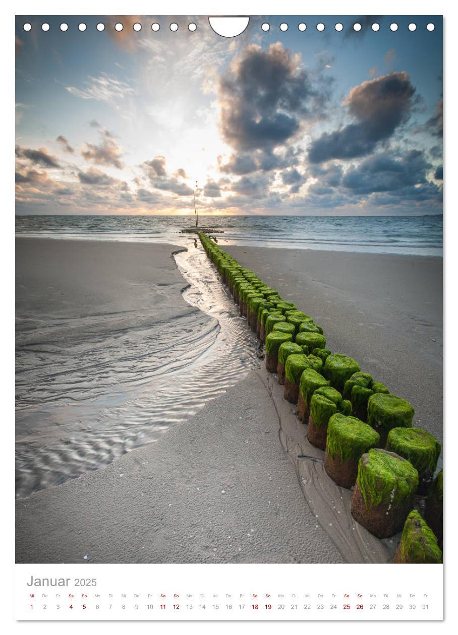 Bild: 9783435961856 | Amrum - Das Gesicht der Nordsee (Wandkalender 2025 DIN A4 hoch),...