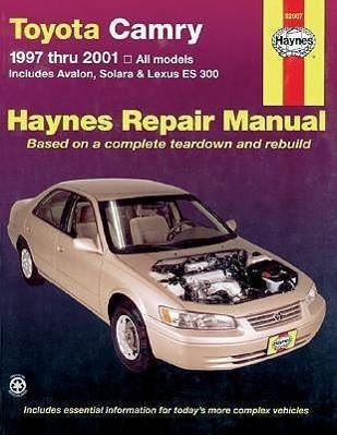 Cover: 9781563924040 | Toyota Camry, Avalon, Solara &amp; Lexus Es 300 1997-01 | J H Haynes