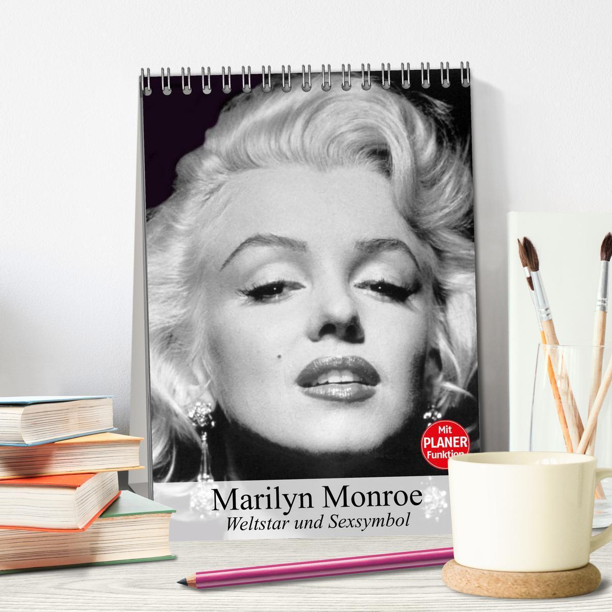 Bild: 9783457023549 | Marilyn Monroe. Weltstar und Sexsymbol (Tischkalender 2025 DIN A5...