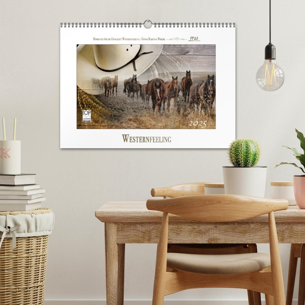 Bild: 9783435490103 | Western-Feeling (Wandkalender 2025 DIN A3 quer), CALVENDO...