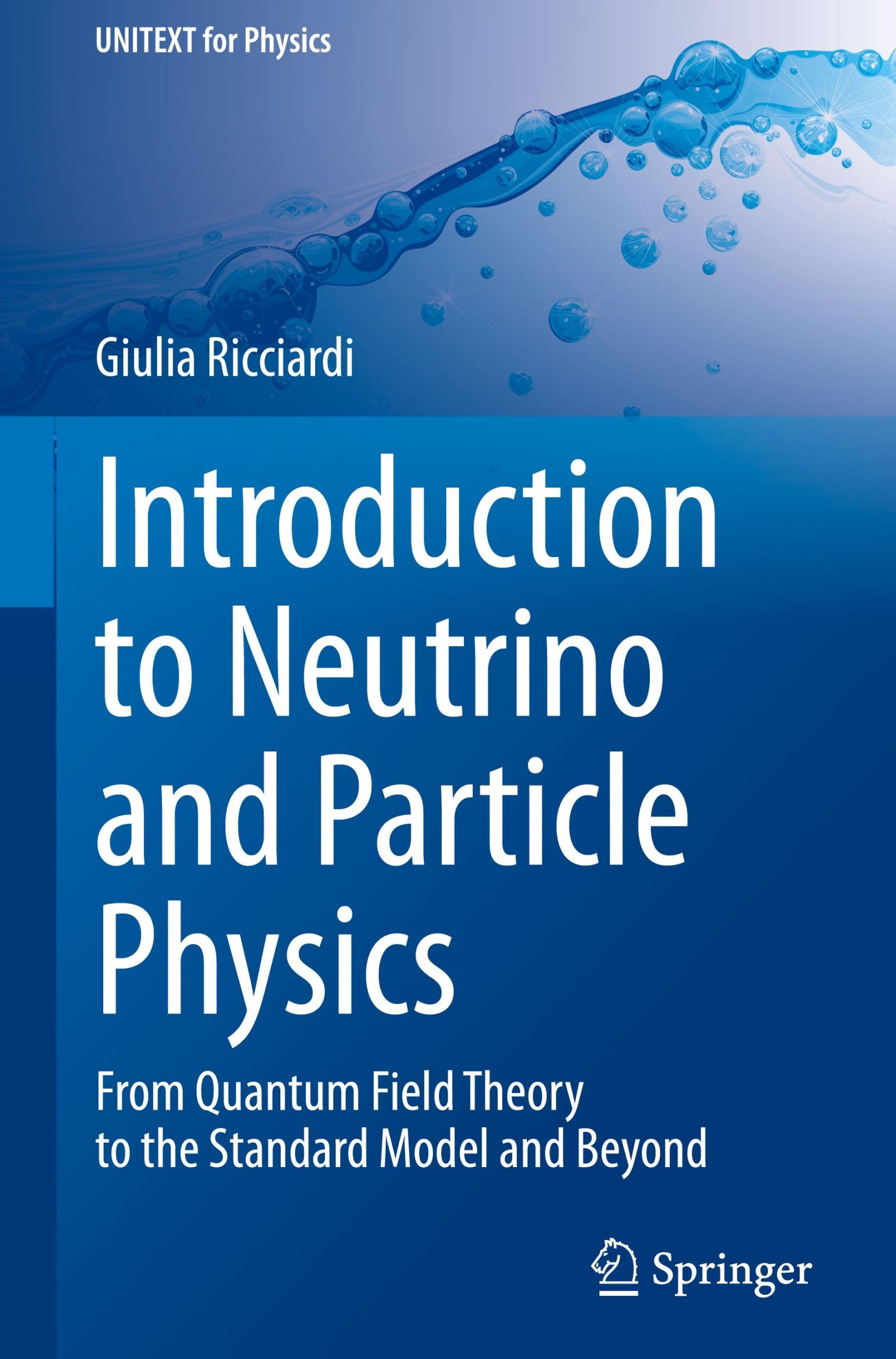 Cover: 9783031650956 | Introduction to Neutrino and Particle Physics | Giulia Ricciardi | x