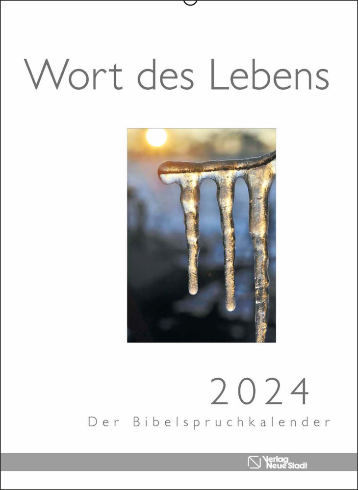 Cover: 9783734613142 | Wort des Lebens 2024 - Der Bibelspruchkalender | Kalender | Deutsch