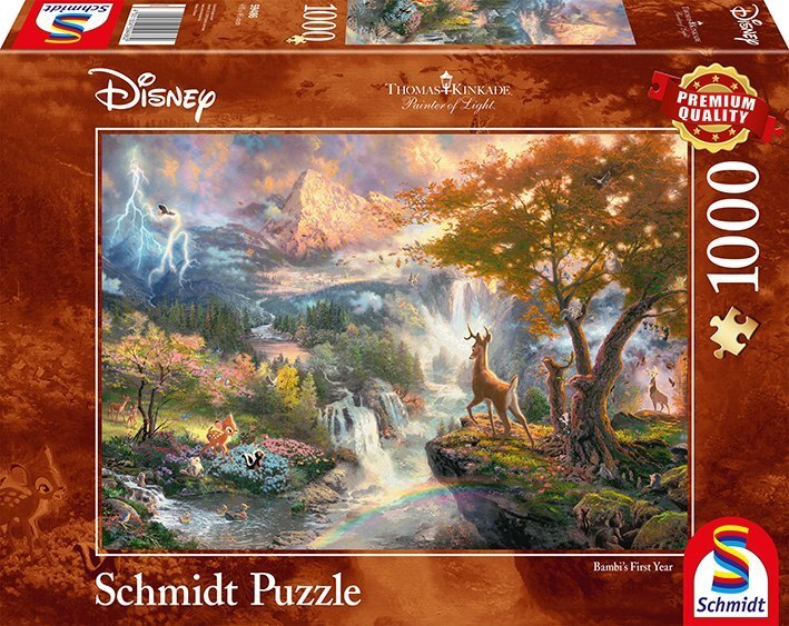 Cover: 4001504594862 | Disney Bambi (Puzzle) | Thomas Kinkade | Spiel | In Spielebox | 2018