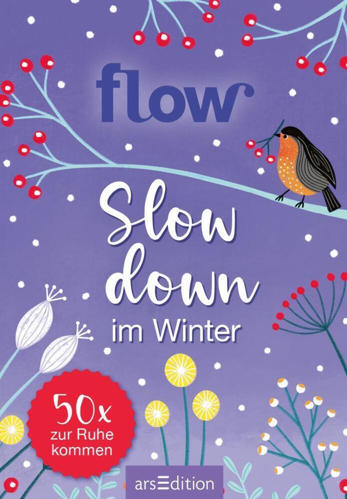 Cover: 9783845849850 | Slow down im Winter. 50 x zur Ruhe kommen | Flow-Kartenbox | Muller