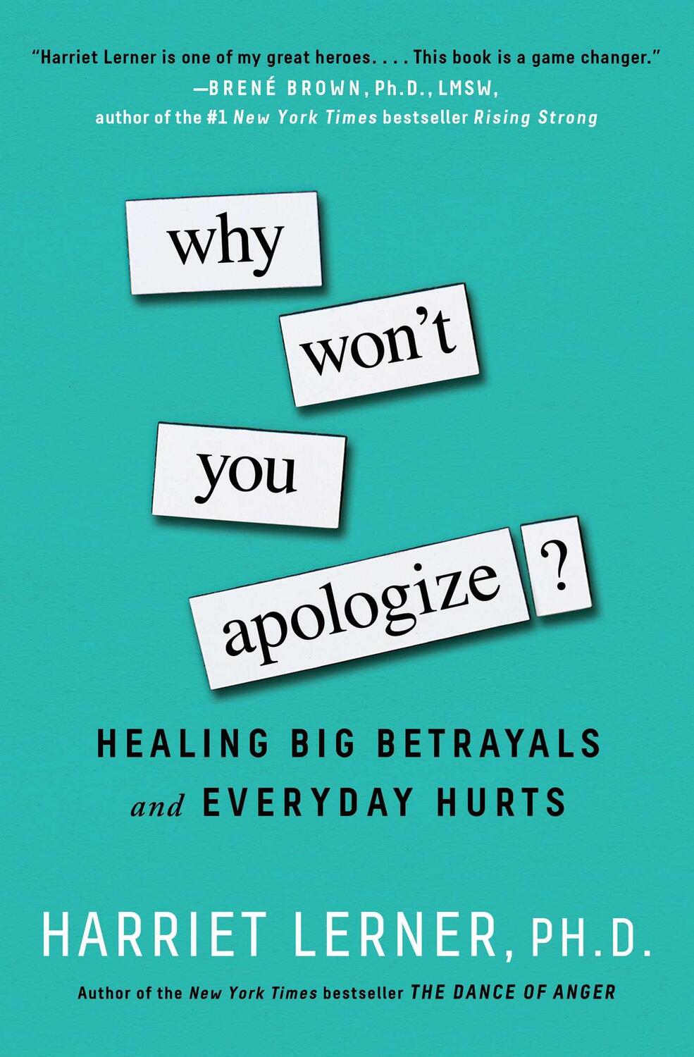 Cover: 9781501129612 | Why Won't You Apologize?: Healing Big Betrayals and Everyday Hurts