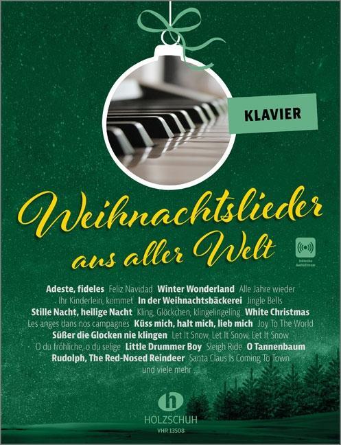 Cover: 9783864341922 | Weihnachtslieder aus aller Welt - Klavier | Uwe Sieblitz | Broschüre