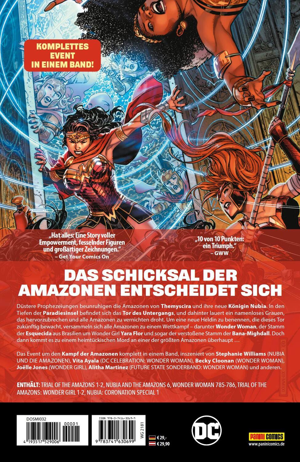 Rückseite: 9783741630699 | Wonder Woman: Kampf der Amazonen | Stephanie Williams (u. a.) | Buch