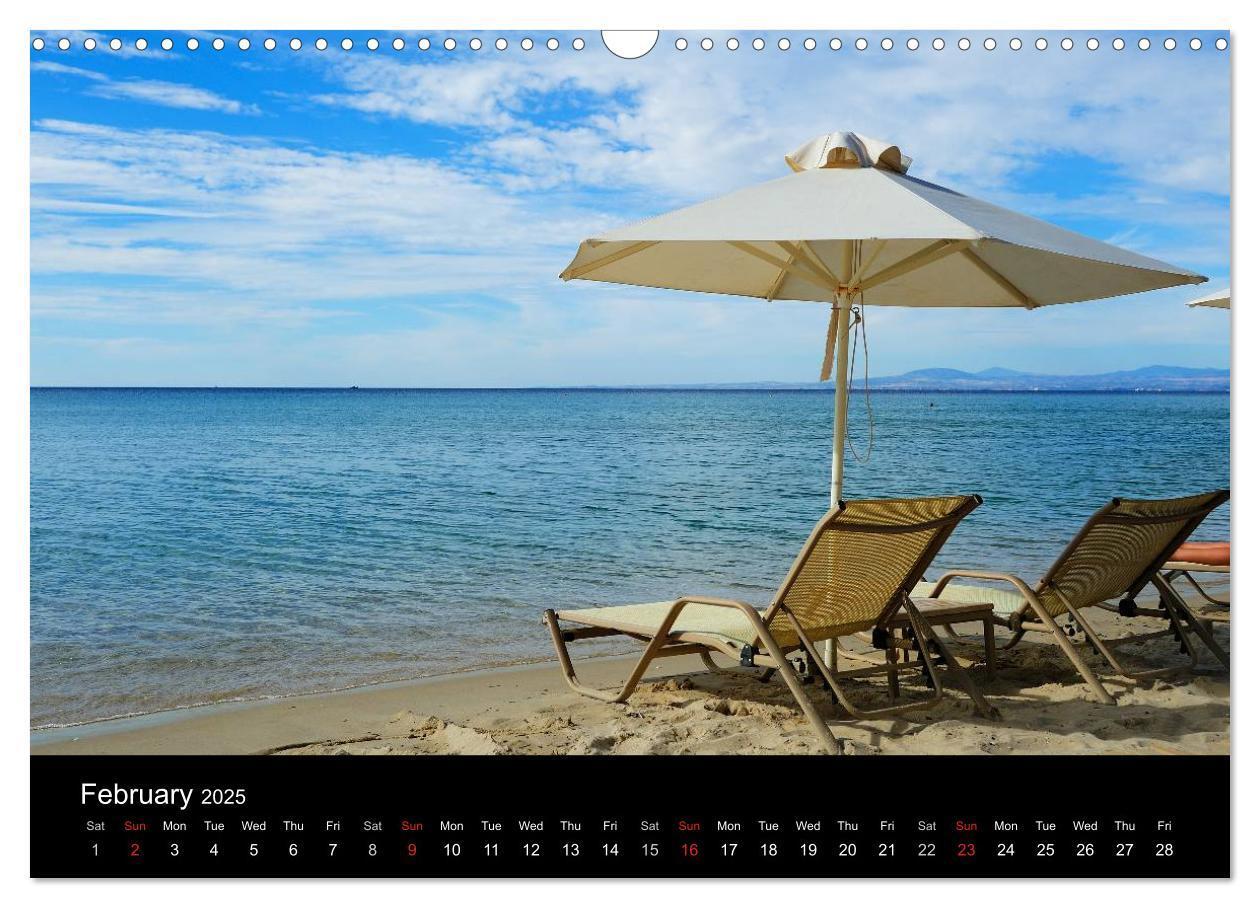 Bild: 9781325991297 | Chalkidiki: Kassandra, Sithonia, Athos (Wall Calendar 2025 DIN A3...