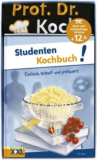 Cover: 9783897365858 | Studenten Kochbuch! mit Schürze | Felix Weber | Box | Deutsch | 2011