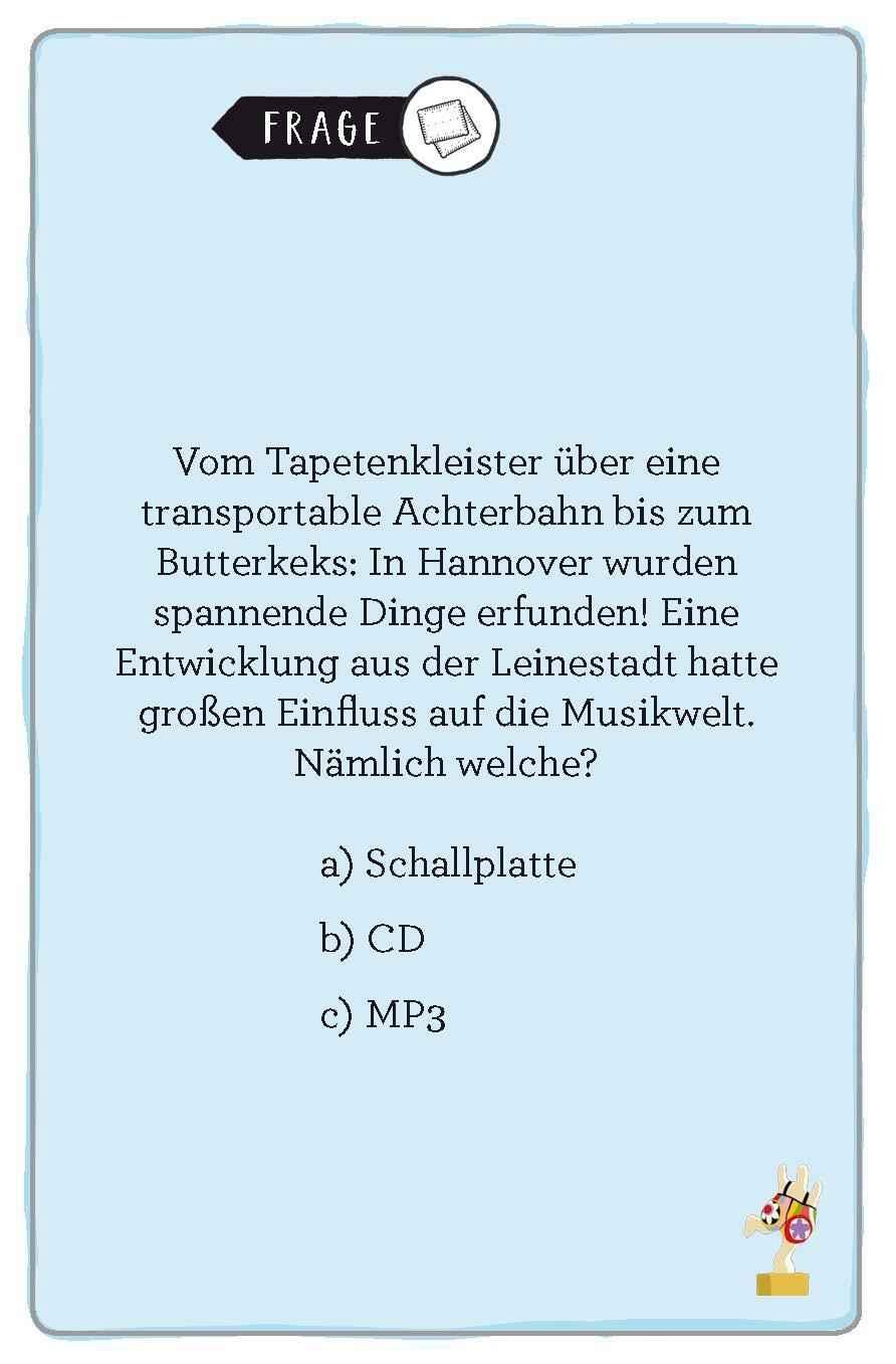 Bild: 9783899784107 | Hannover | Das Heimat-Quiz | Natascha Manski | Taschenbuch | 104 S.
