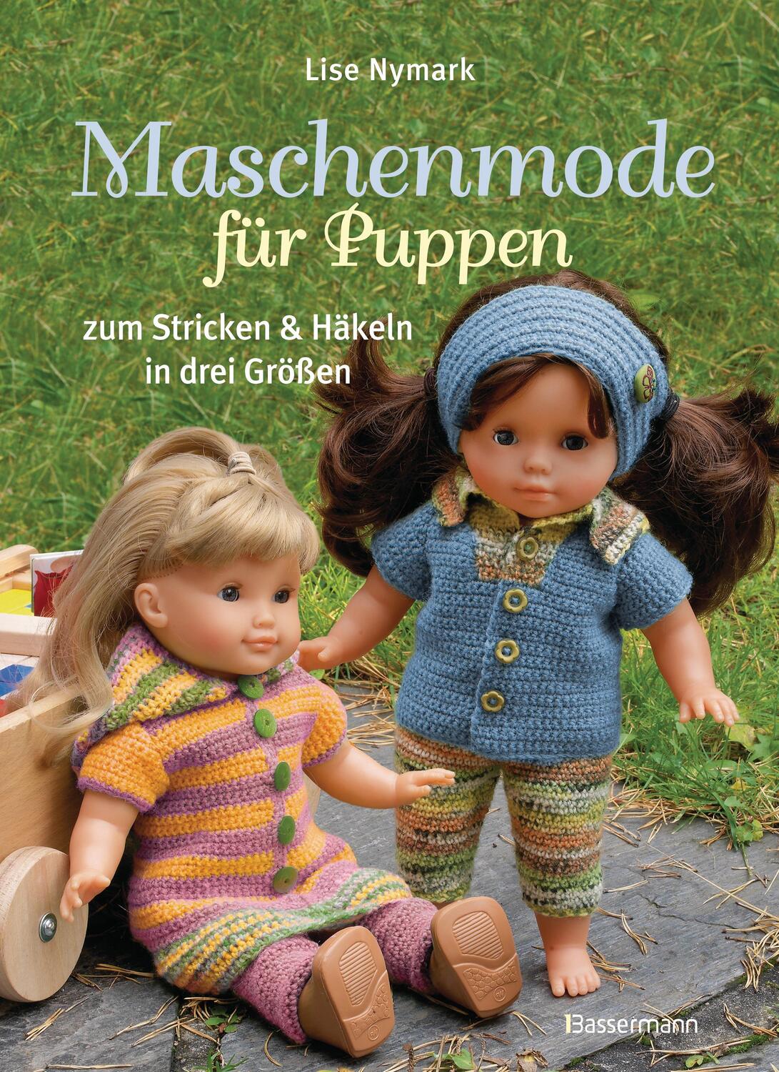Cover: 9783809431381 | Maschenmode für Puppen. Puppenkleider zum Stricken und Häkeln in...