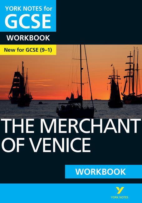 Cover: 9781292236810 | The Merchant of Venice WORKBOOK: York Notes for GCSE (9-1) | Emma Page