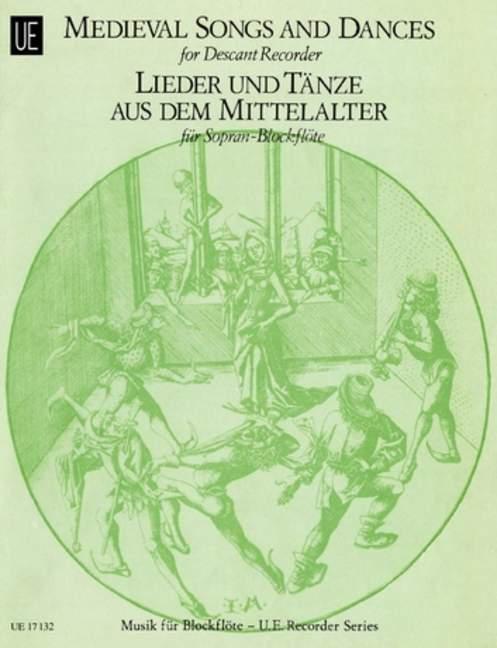 Cover: 9783702450502 | Lieder und Tänze aus dem Mittelalter | für Sopranblockflöte. | 2000