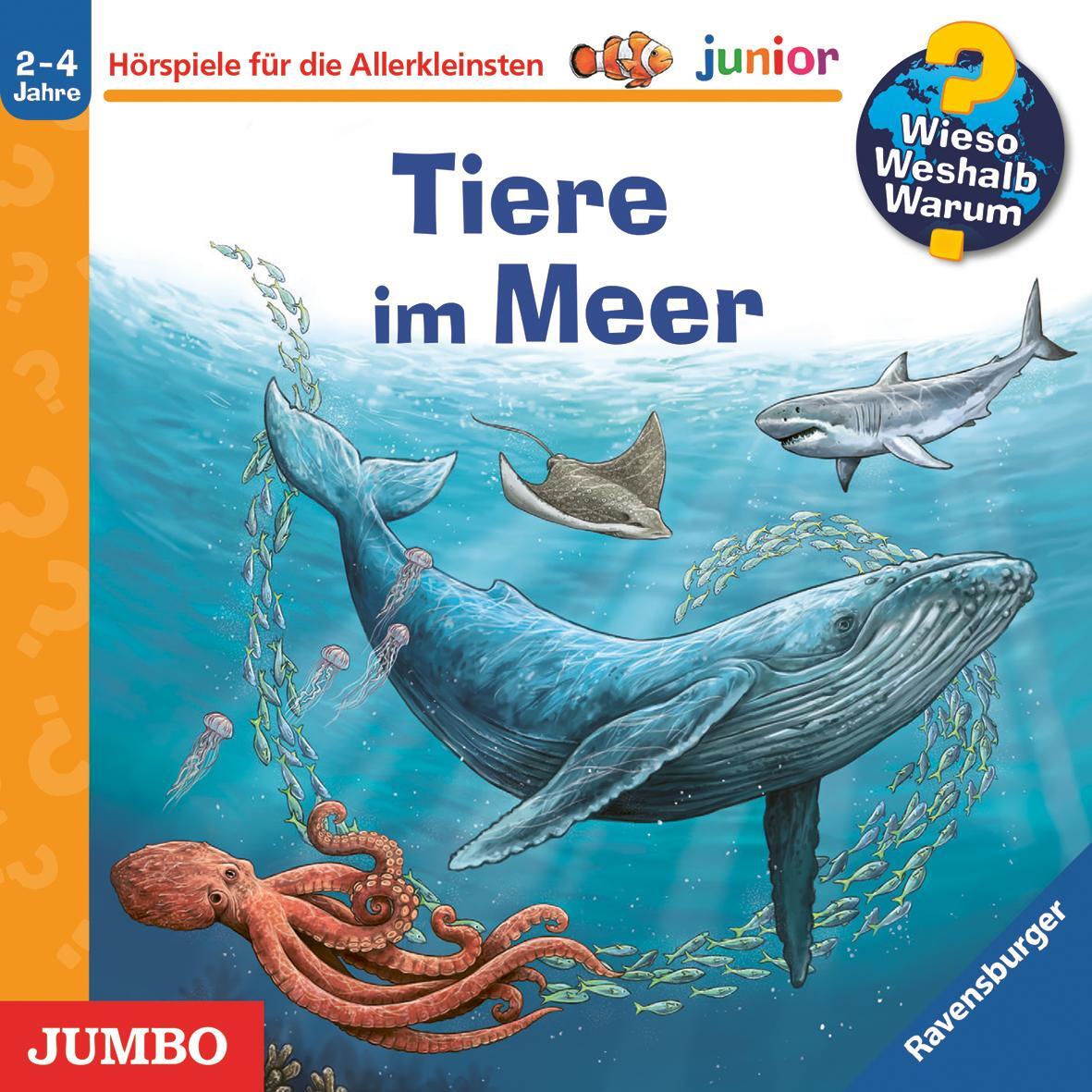 Cover: 9783833747199 | Wieso? Weshalb? Warum? junior. Tiere im Meer | Anita van Saan | CD