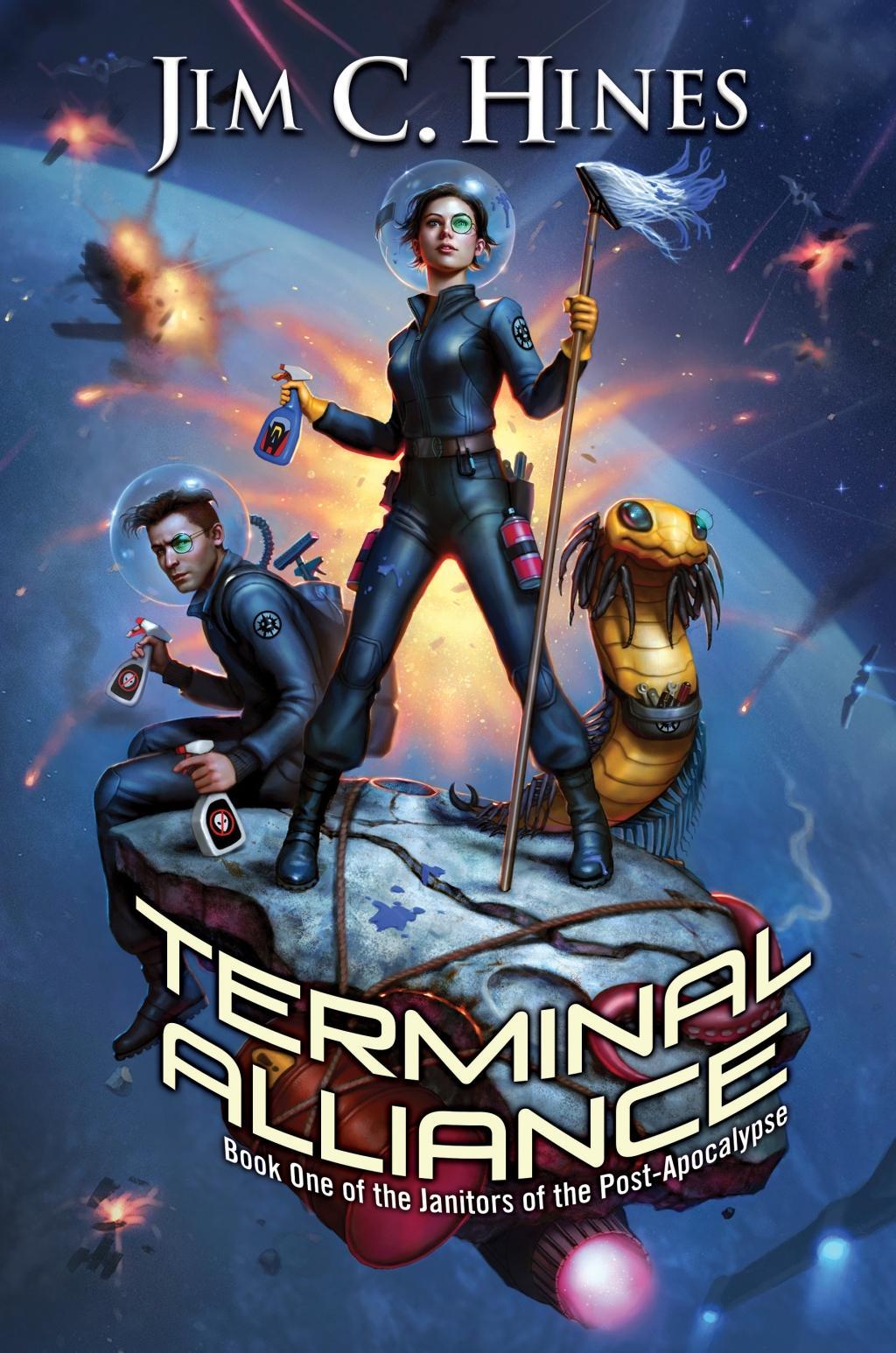 Cover: 9780756412753 | Terminal Alliance | Janitors of the Post-Apocalypse #1 | Jim C. Hines