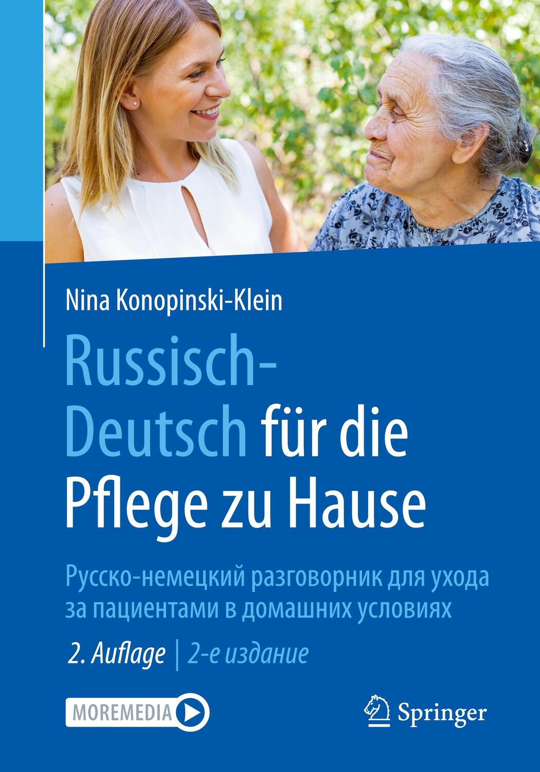 Cover: 9783662676035 | Russisch - Deutsch für die Pflege zu Hause | Nina Konopinski-Klein