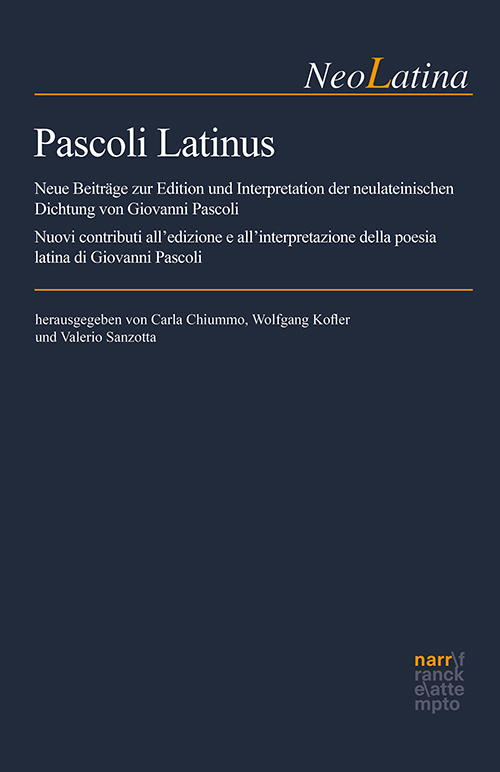 Cover: 9783823382379 | Pascoli Latinus | Carla Chiummo (u. a.) | Buch | 332 S. | Deutsch