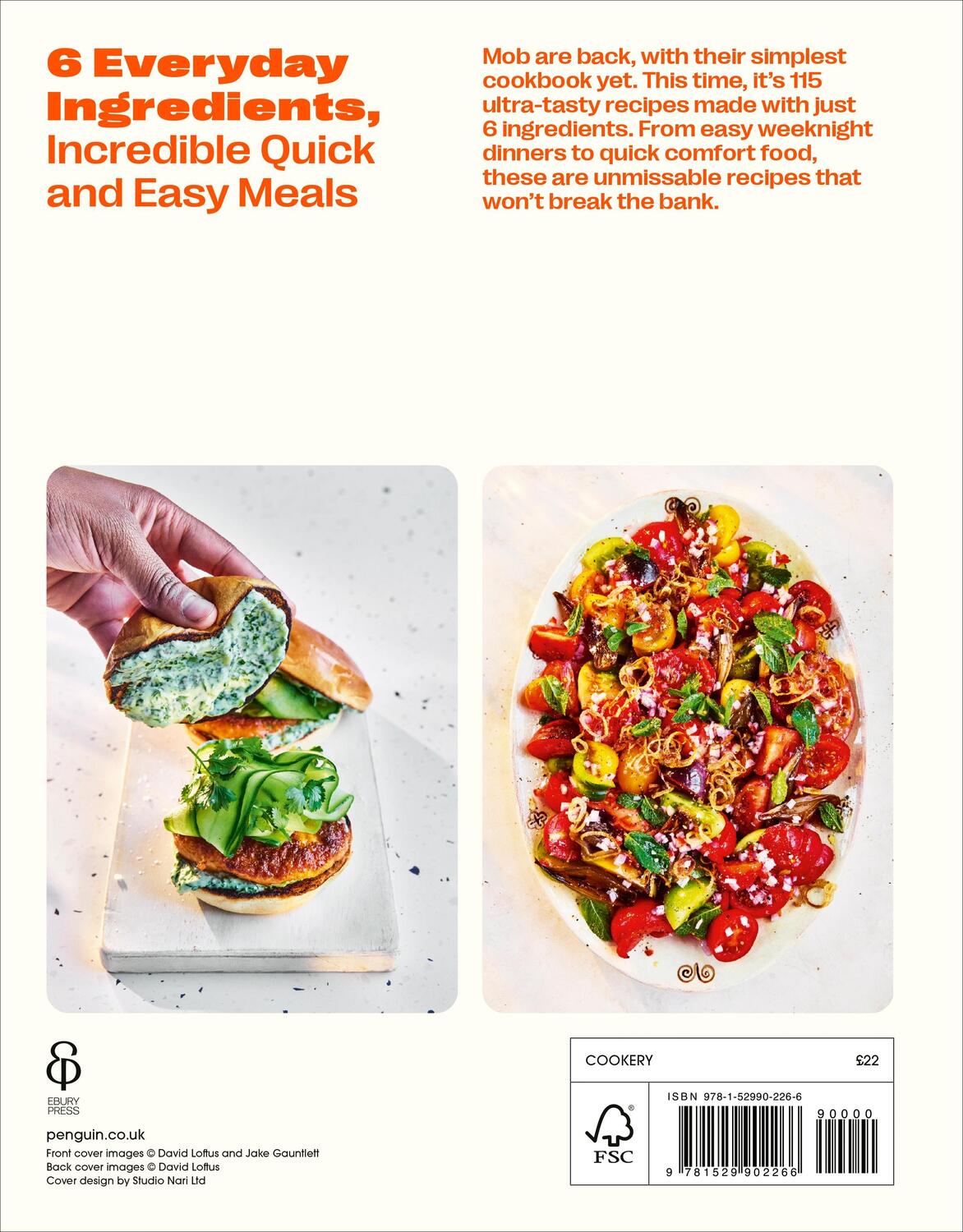 Rückseite: 9781529902266 | Mob 6: Tasty 6-Ingredient Meals | Mob | Buch | 2023 | Ebury Publishing