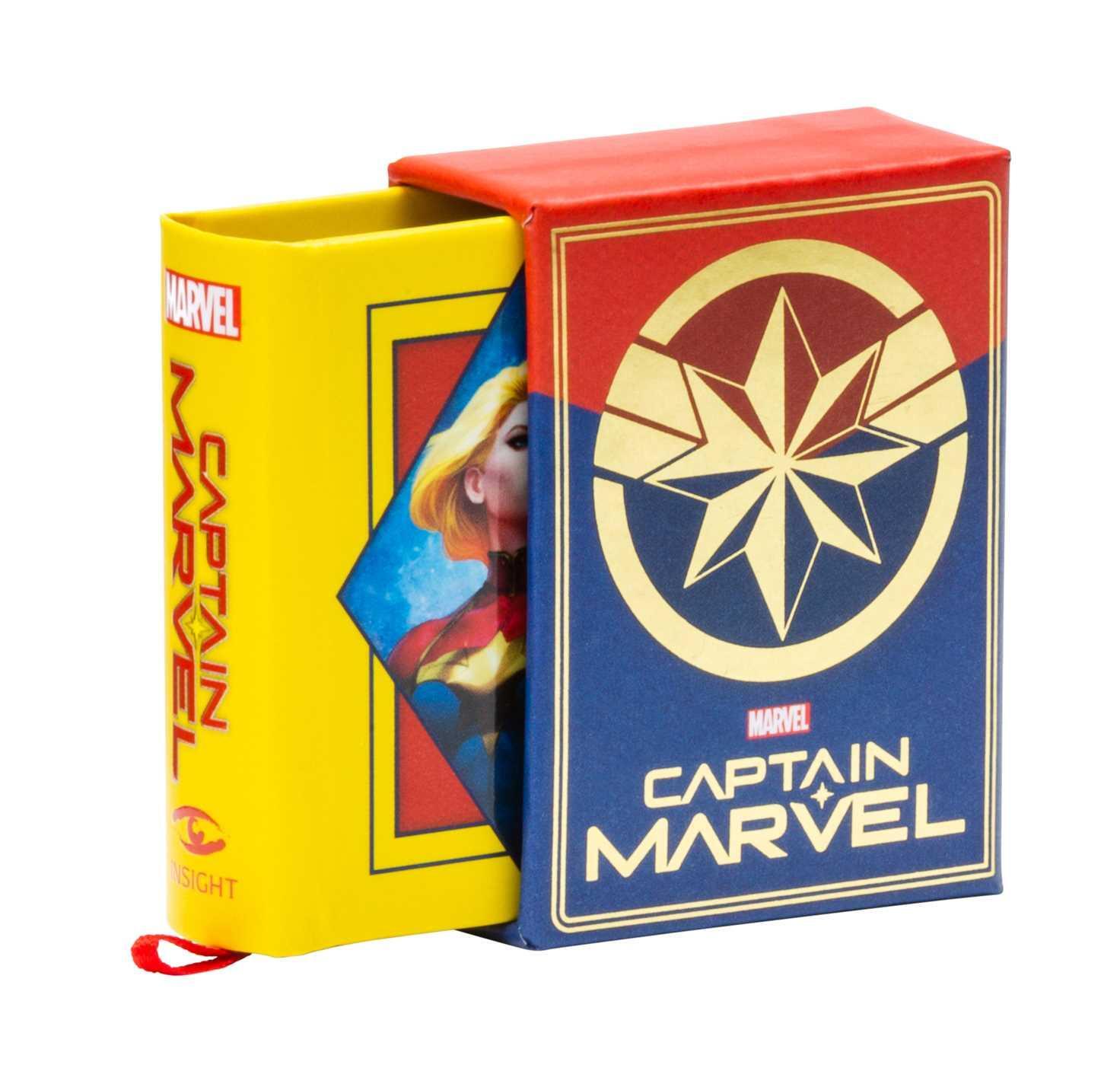 Cover: 9781647226381 | Captain Marvel: The Tiny Book of Earth's Mightiest Hero: (Art of...