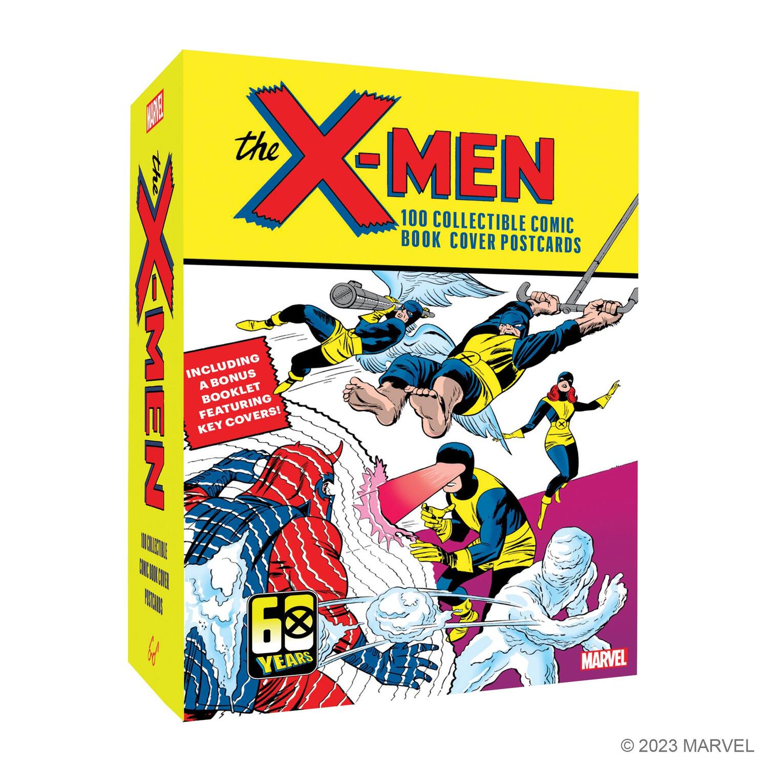 Cover: 9781797225548 | The X-Men: 100 Collectible Comic Book Cover Postcards | Marvel Comics
